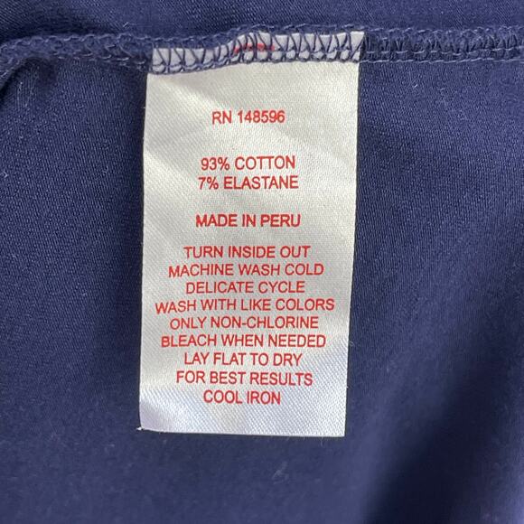 Universal Standard V-Neck T-Shirt Dress Navy US 24 Petite (Large Petite) SS - Picture 4 of 8